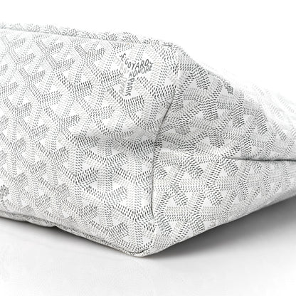 Goyard Goyardine Boheme Hobo White 10 of 11