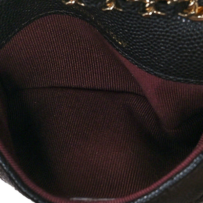 Chanel Caviar Quilted Mini Chain Belt Bag Black 4 of 10