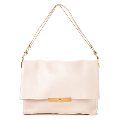 Celine Calfskin Blade Flap Cream 1 of 24