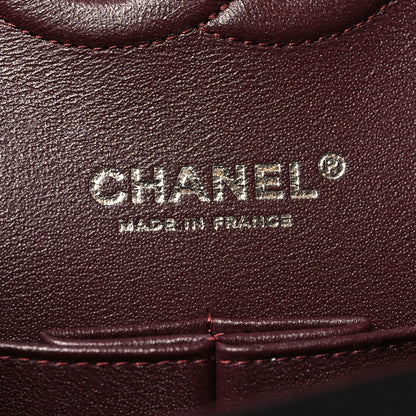 Chanel Lambskin Quilted Medium Double Flap Black 6 of 10