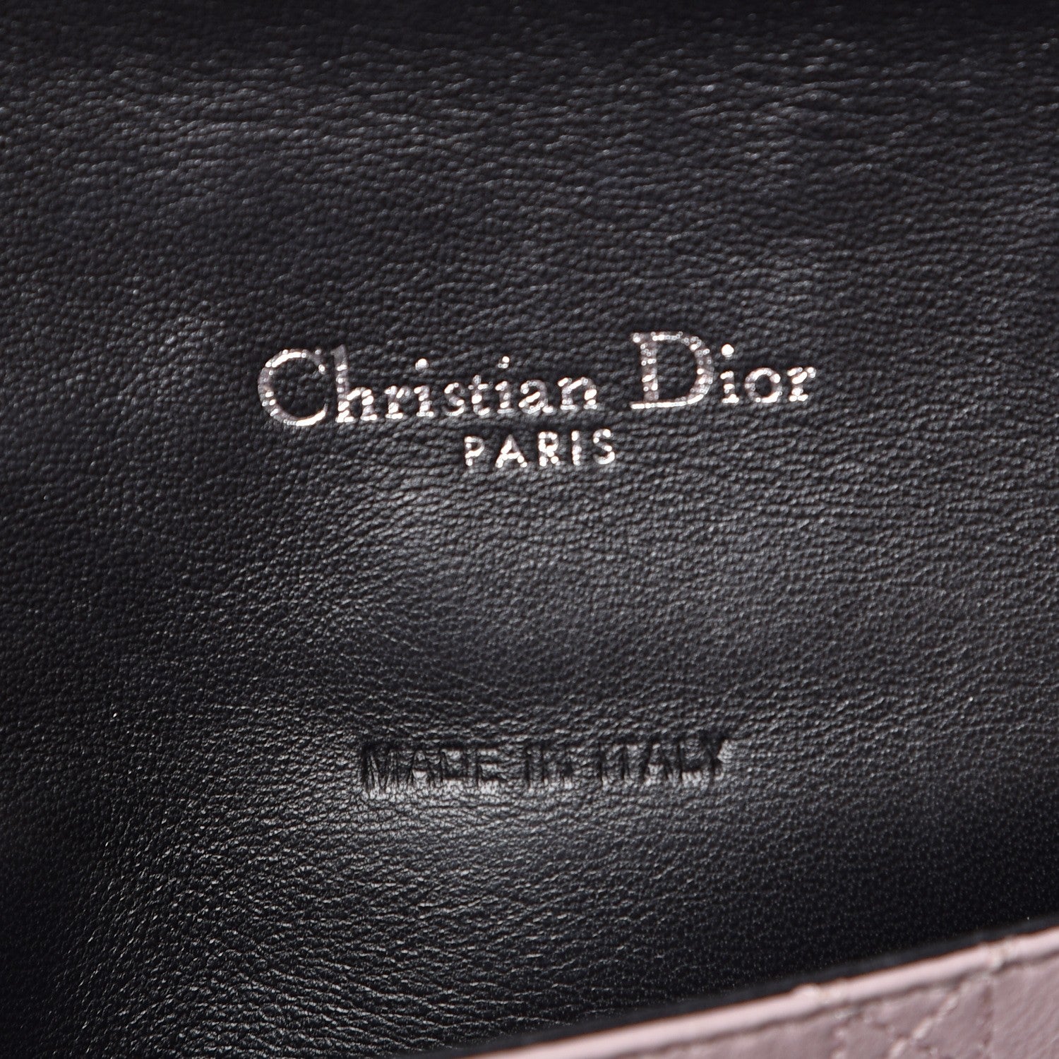 Christian Dior Lambskin Cannage Medium Miss Dior Flap Black 7 of 7