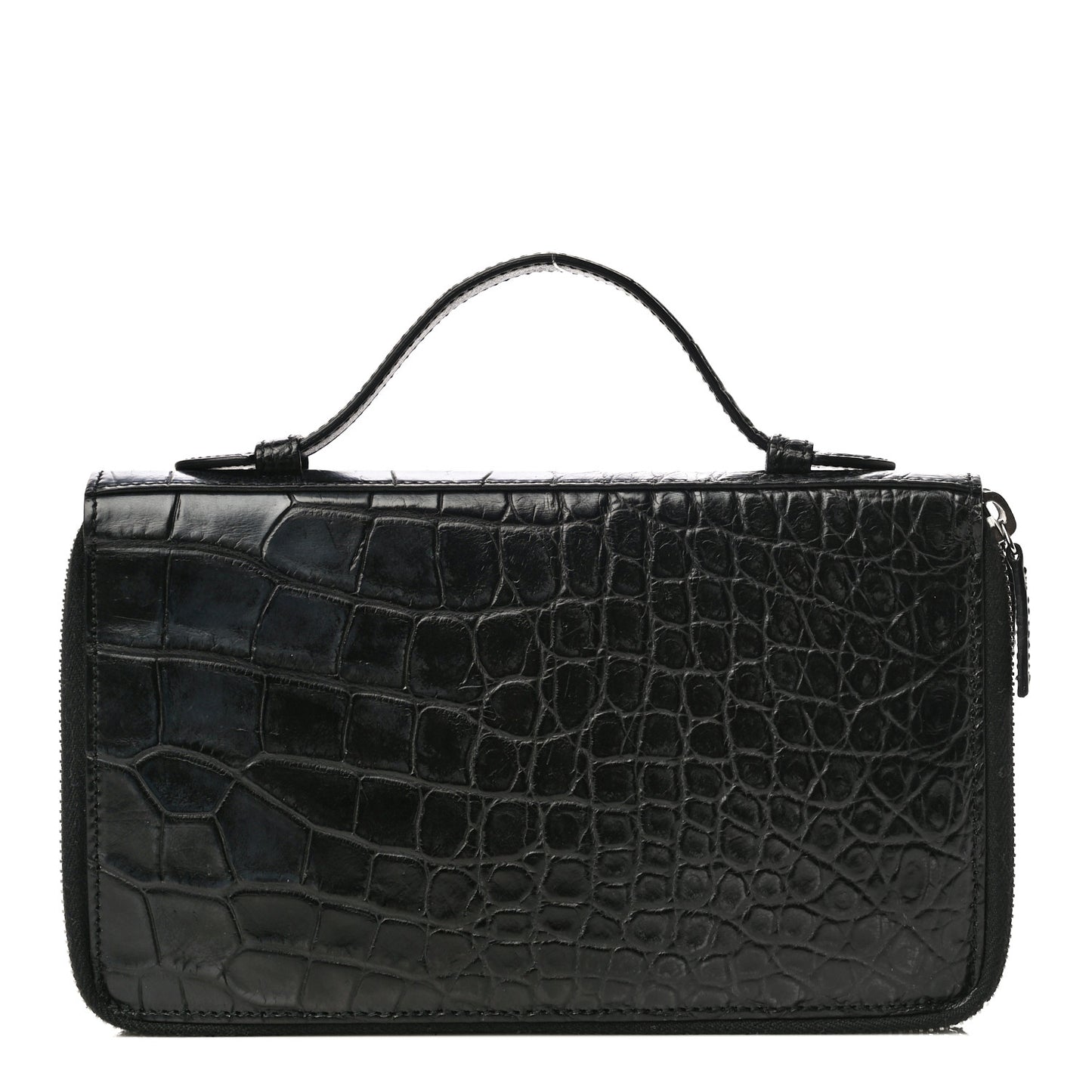 Crocodile Travel Document Case Black