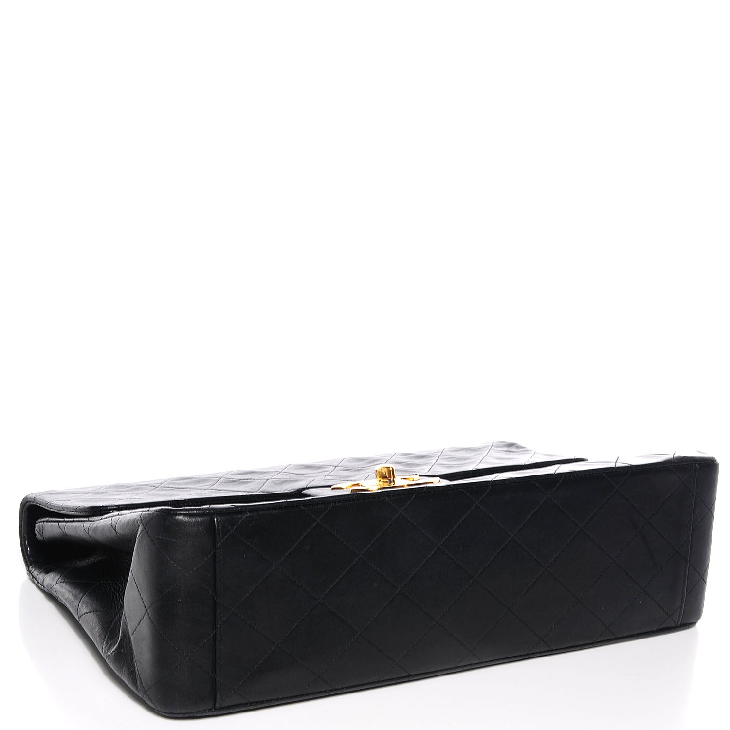 Chanel Lambskin XL Jumbo Flap Black 4 of 9