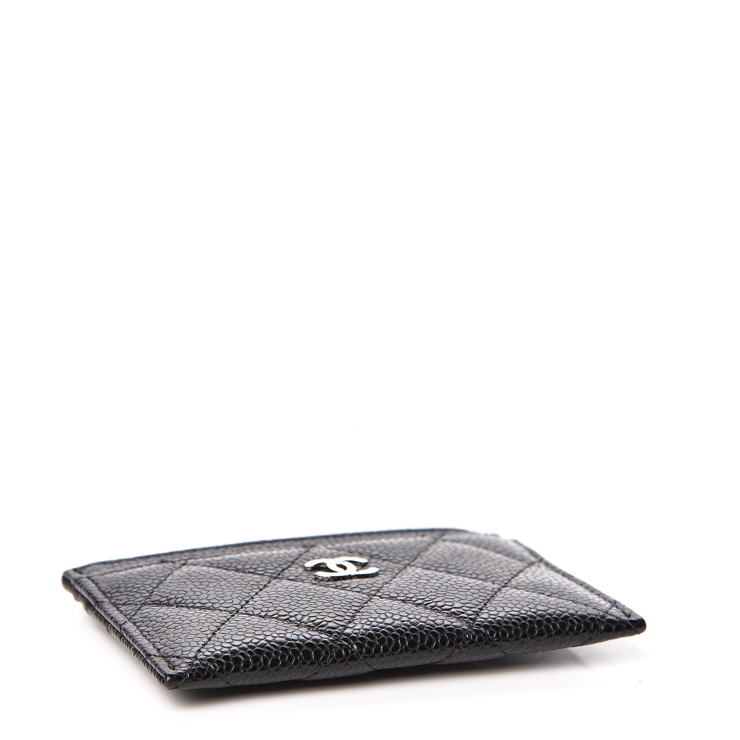 Chanel Caviar Quilted Card Holder Black 5 of 10