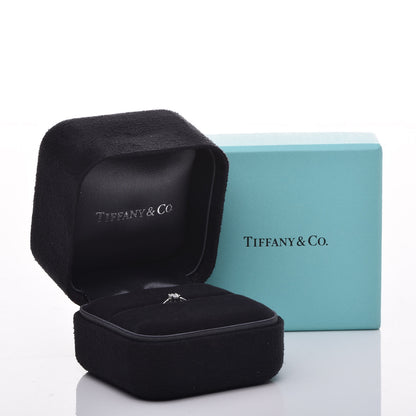 Tiffany Platinum Diamond .18ct Harmony Solitaire Engagement Ring 50 5.5 6 of 6