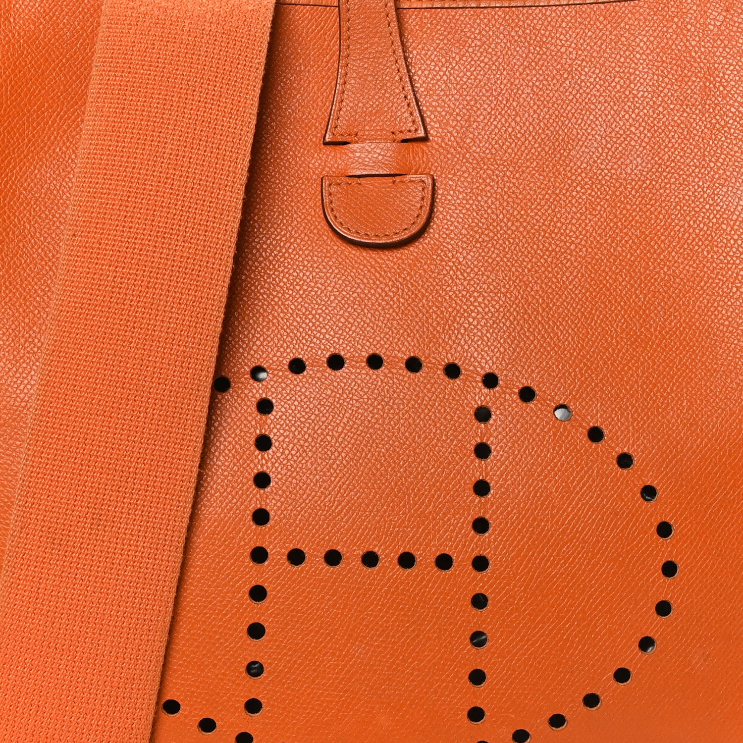 Hermes Epsom Evelyne PM Orange 8 of 10