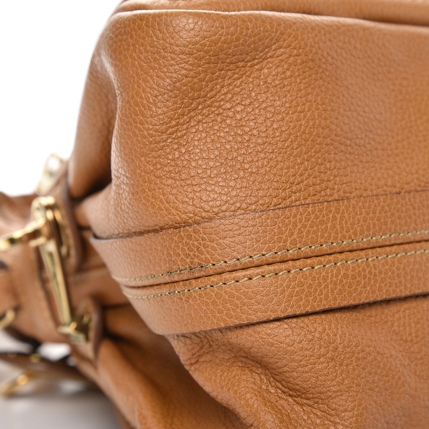 Chloe Calfskin Medium Paraty Chrome Yellow 11 of 12