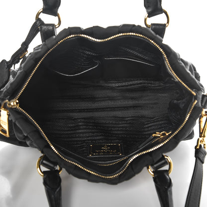 Prada Tessuto Nylon Gaufre Tote Black 23 of 34