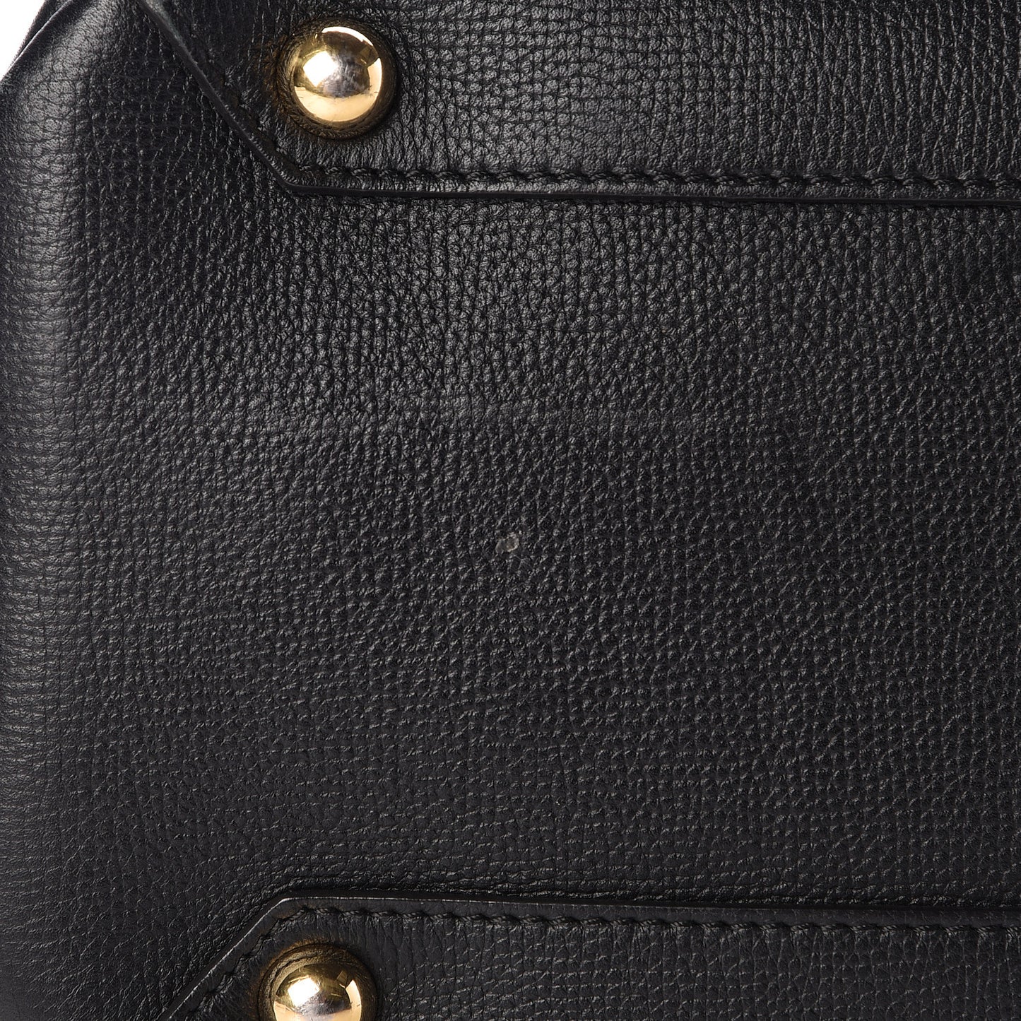 Grainy Calfskin House Check Medium Banner Tote Black