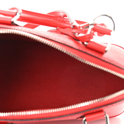 Louis Vuitton Epi Alma BB Coquelicot 5 of 11