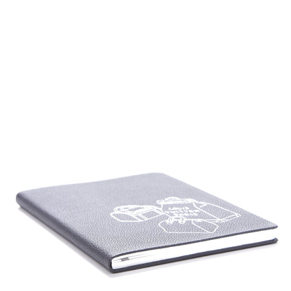 Louis Vuitton Taurillon Notebook MM Gris 4 of 6