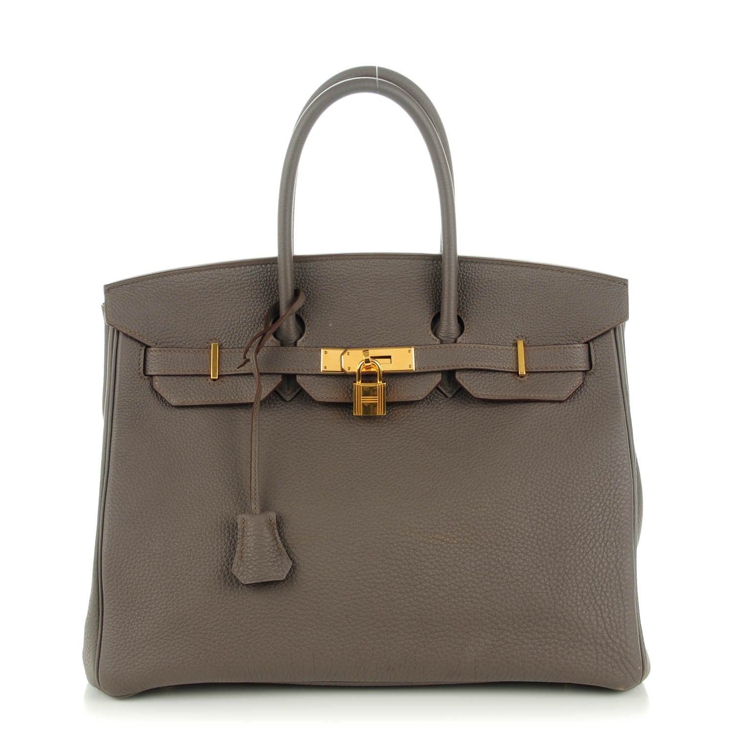 Hermes Togo Birkin 35 Etain 1 of 21