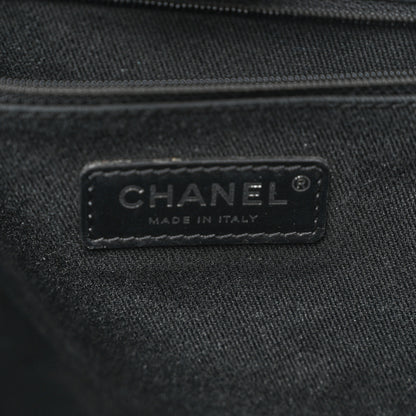 Chanel Mixed Fibers Calfskin Medium Deauville Tote Black 6 of 11