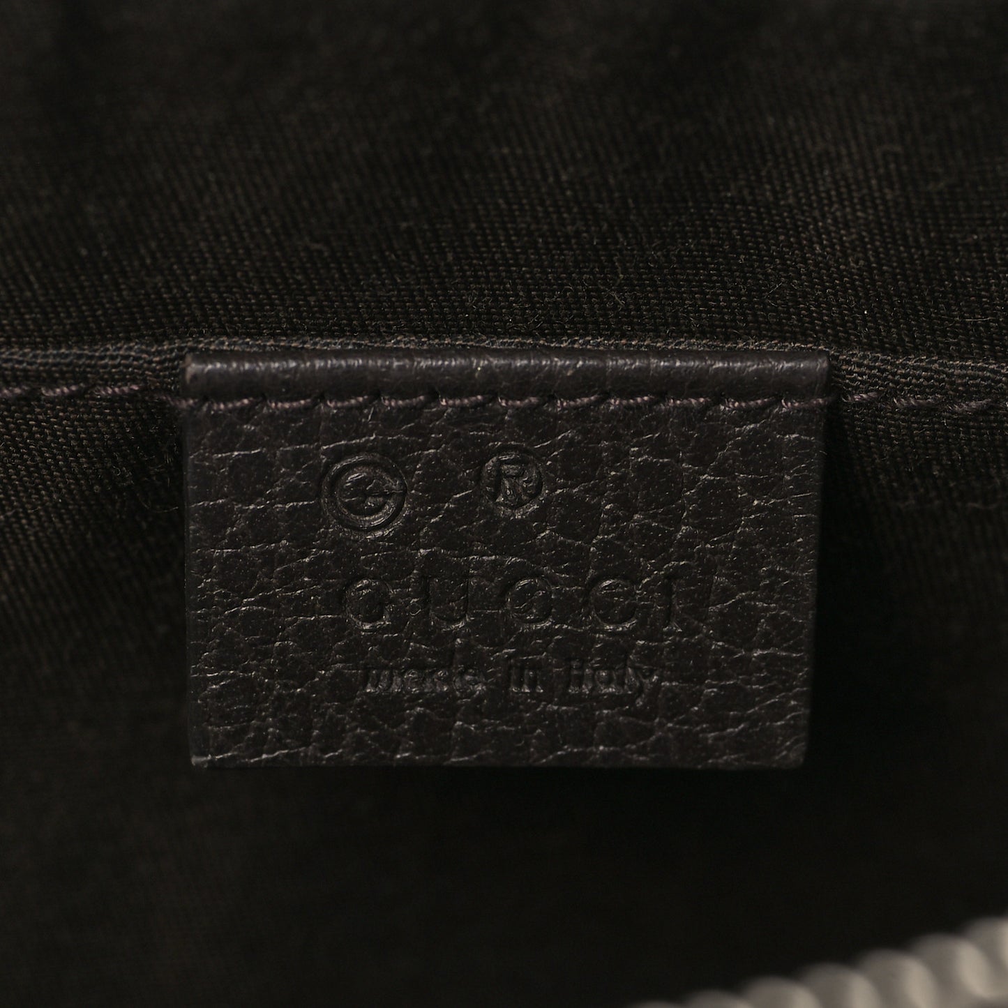 Monogram Belt Bag Dark Brown