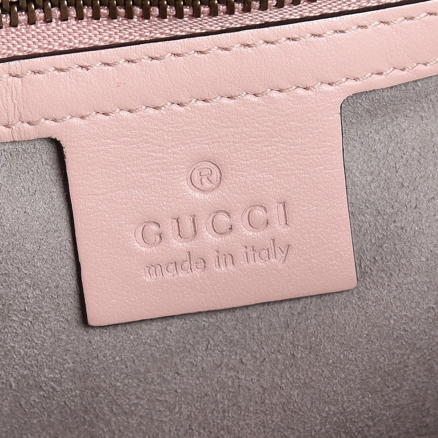 Gucci Calfskin Matelasse Small GG Marmont Shoulder Bag Perfect Pink 6 of 7
