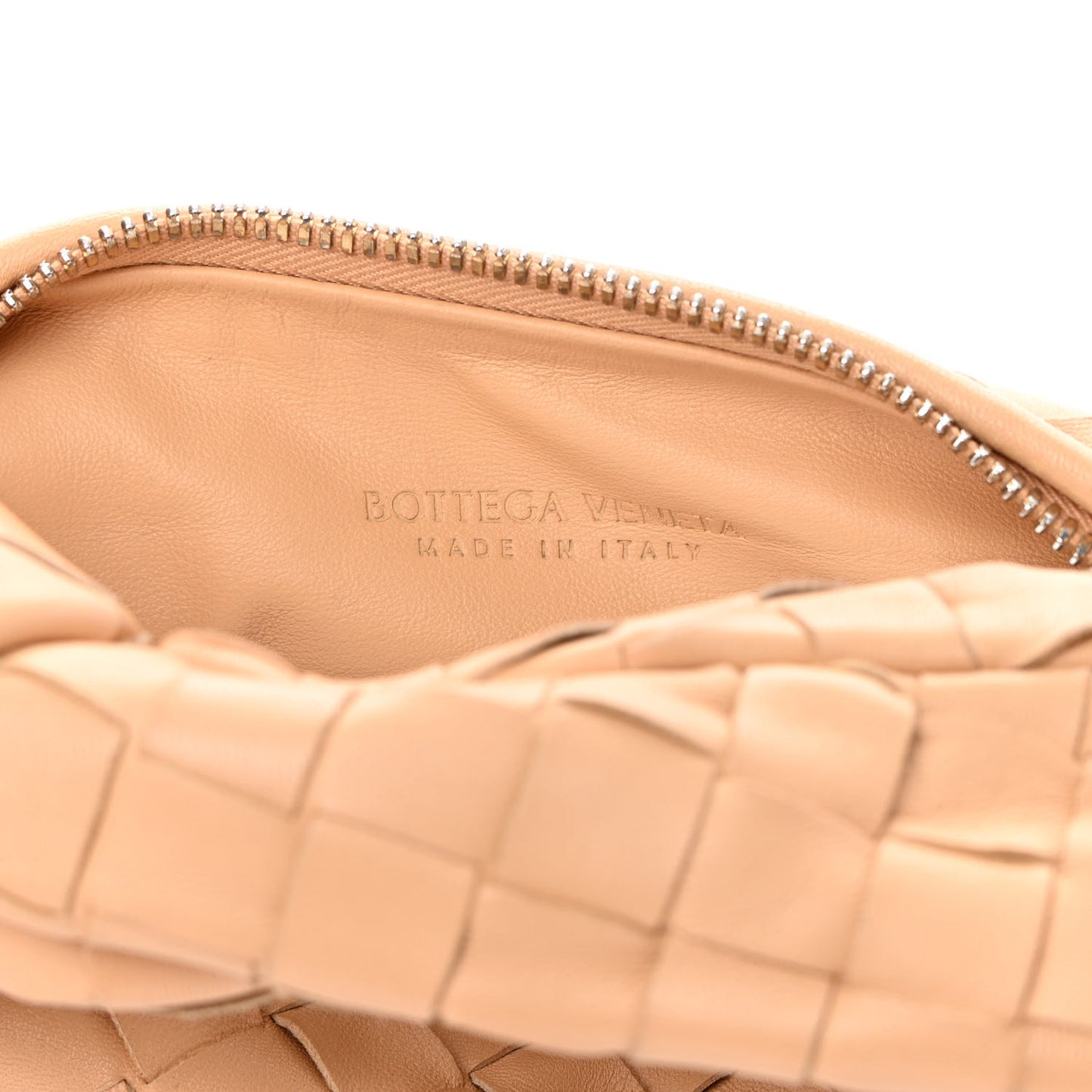 Nappa Intrecciato Mini Jodie Almond