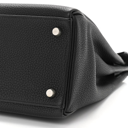 Hermes Togo Kelly Retourne 32 Black 11 of 11