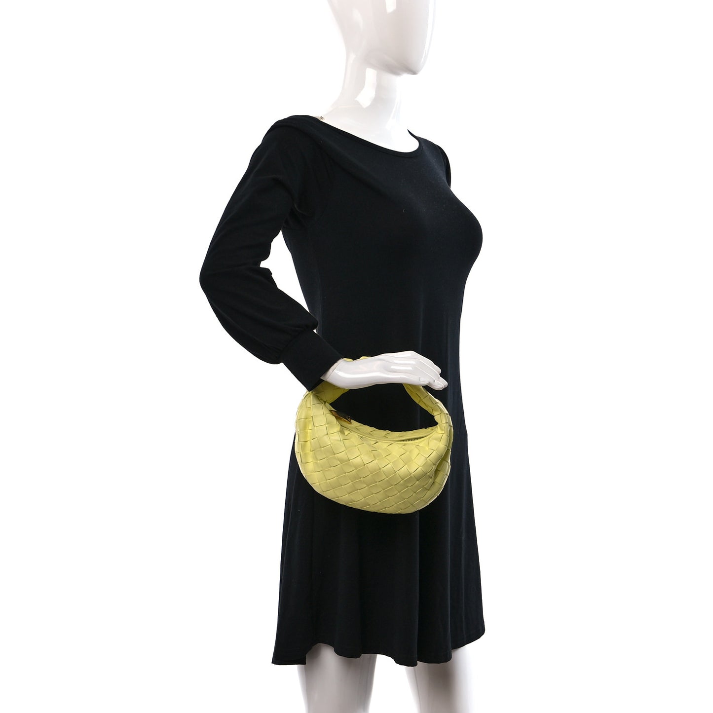 Nappa Intrecciato Mini Jodie Lantern