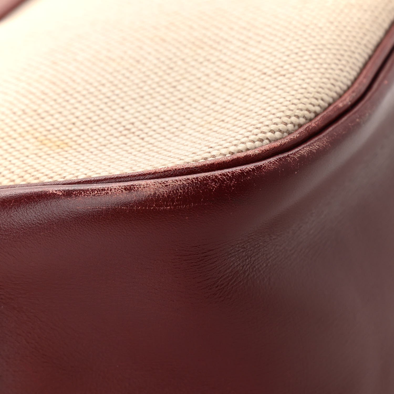 Hermes Toile Sako 32 Natural Rouge H 22 of 22