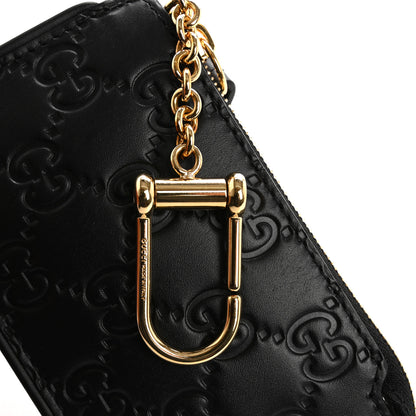 Gucci Guccissima Key Case Black 9 of 10