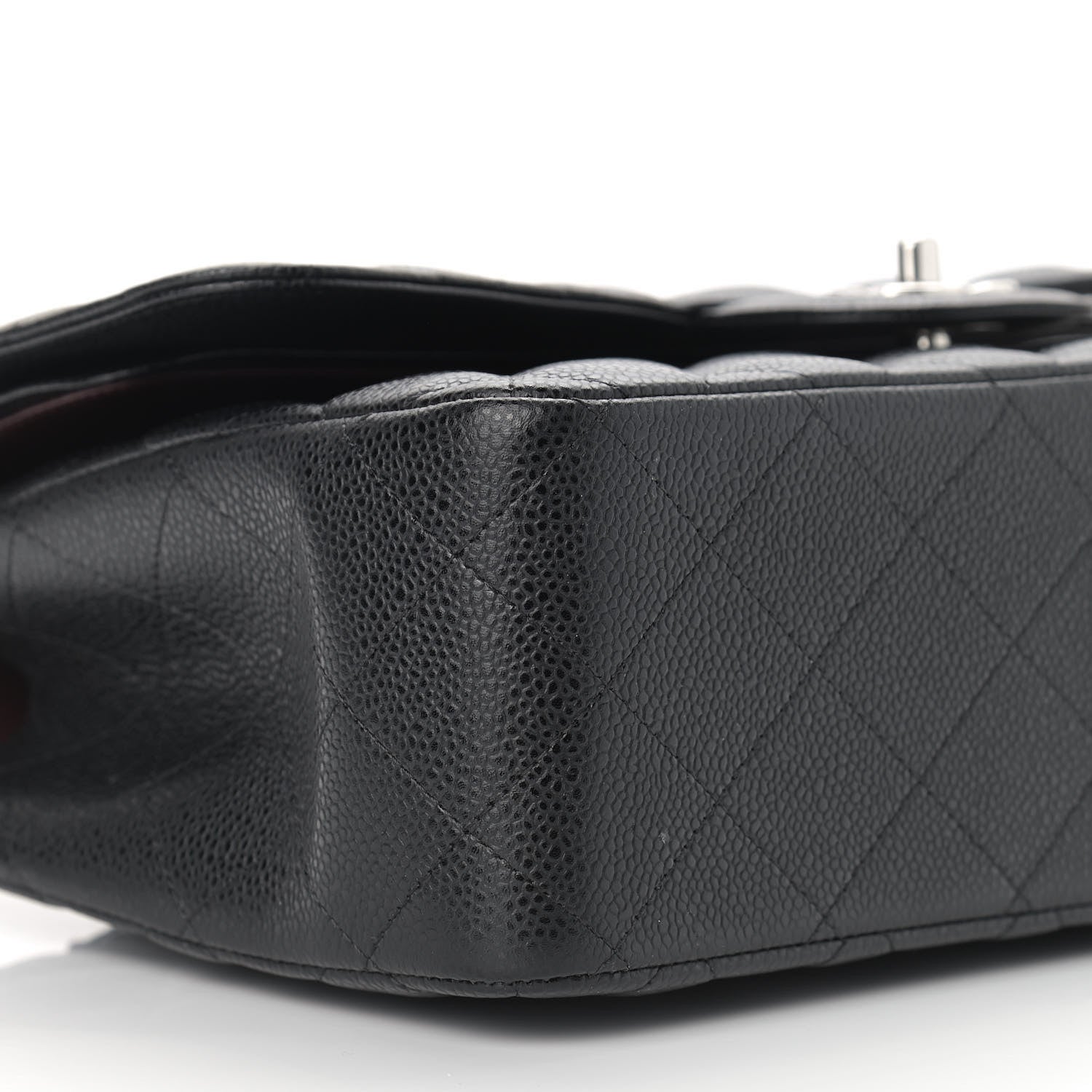 Chanel Caviar Quilted Jumbo Double Flap Black 8 of 11