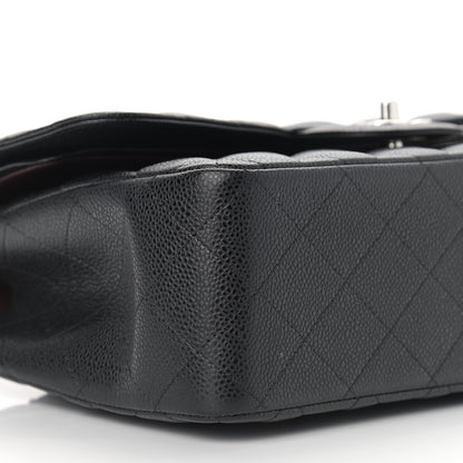 Chanel Caviar Quilted Jumbo Double Flap Black 8 of 11