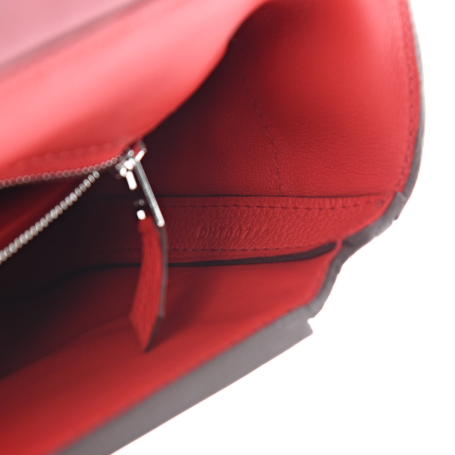 Hermes Taurillon Maurice Swift 24/24 29 Rouge De Coeur Rouge Piment 7 of 10