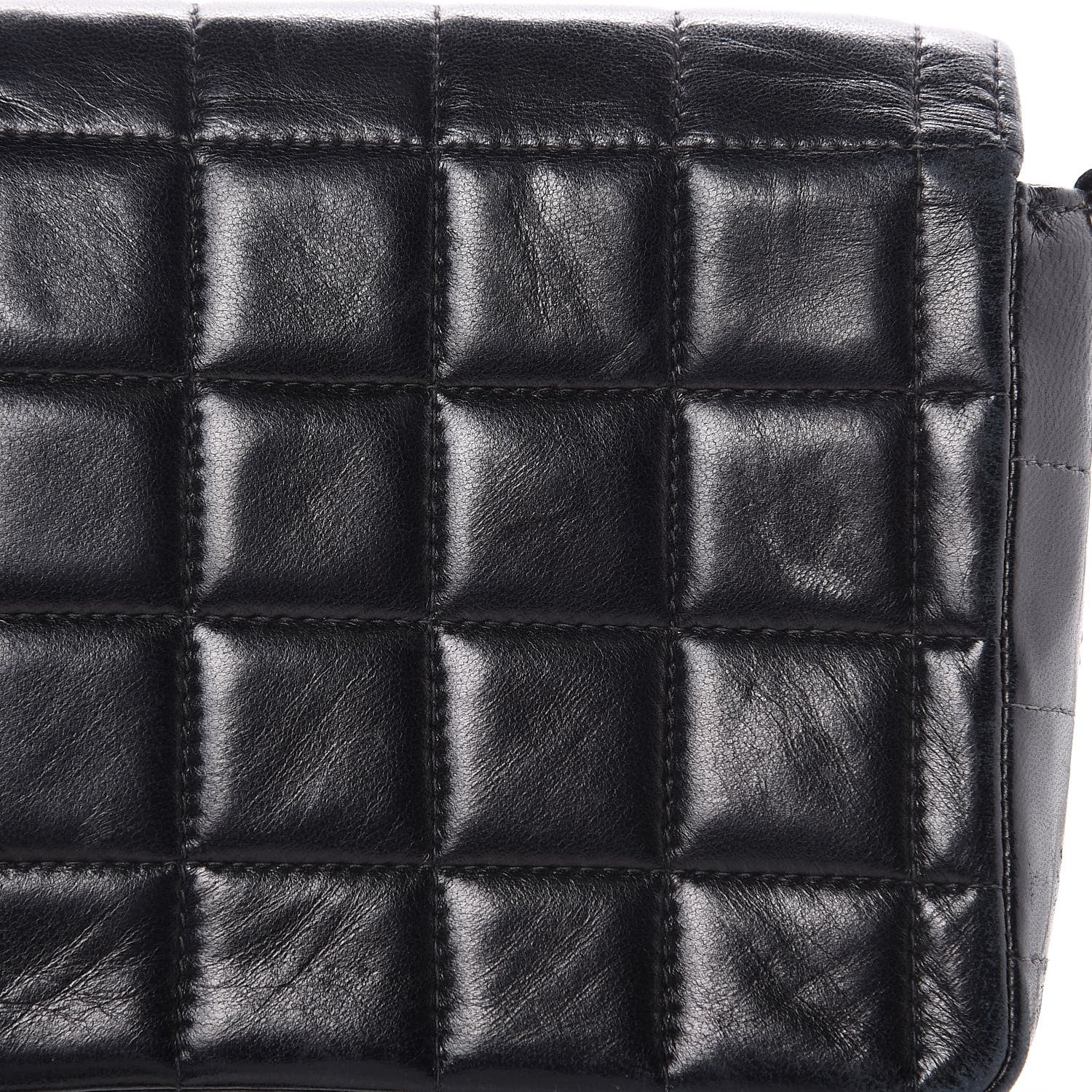 Chanel Lambskin East West Chocolate Bar Flap Black 14 of 14