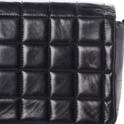 Chanel Lambskin East West Chocolate Bar Flap Black 14 of 14