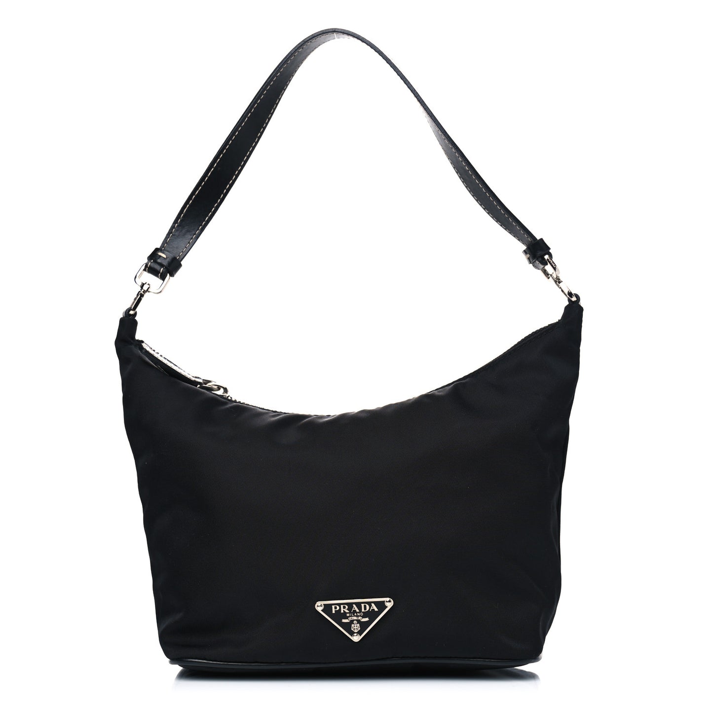 Tessuto Nylon Sport Shoulder Bag Black