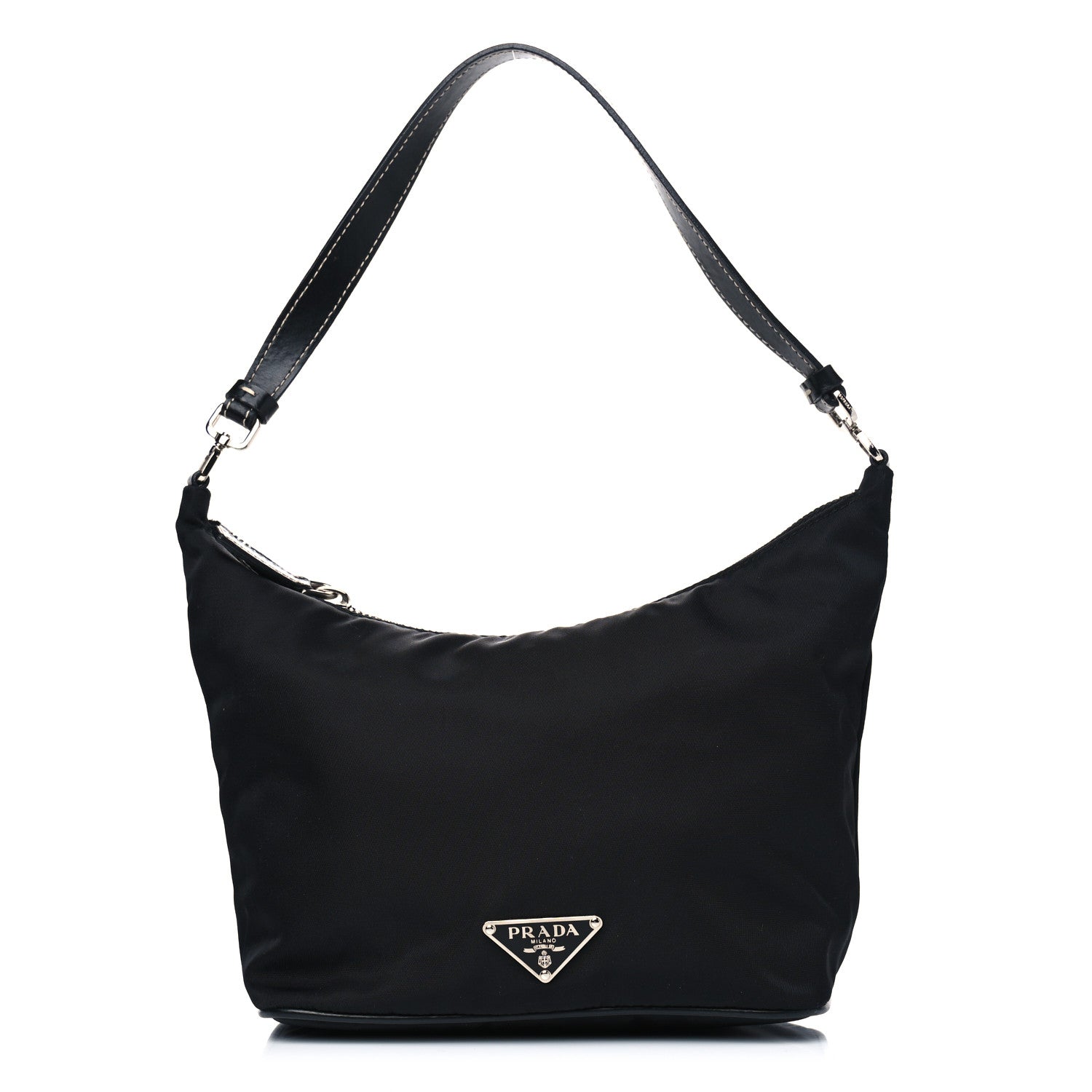 Prada Tessuto Nylon Sport Shoulder Bag Black 1 of 5