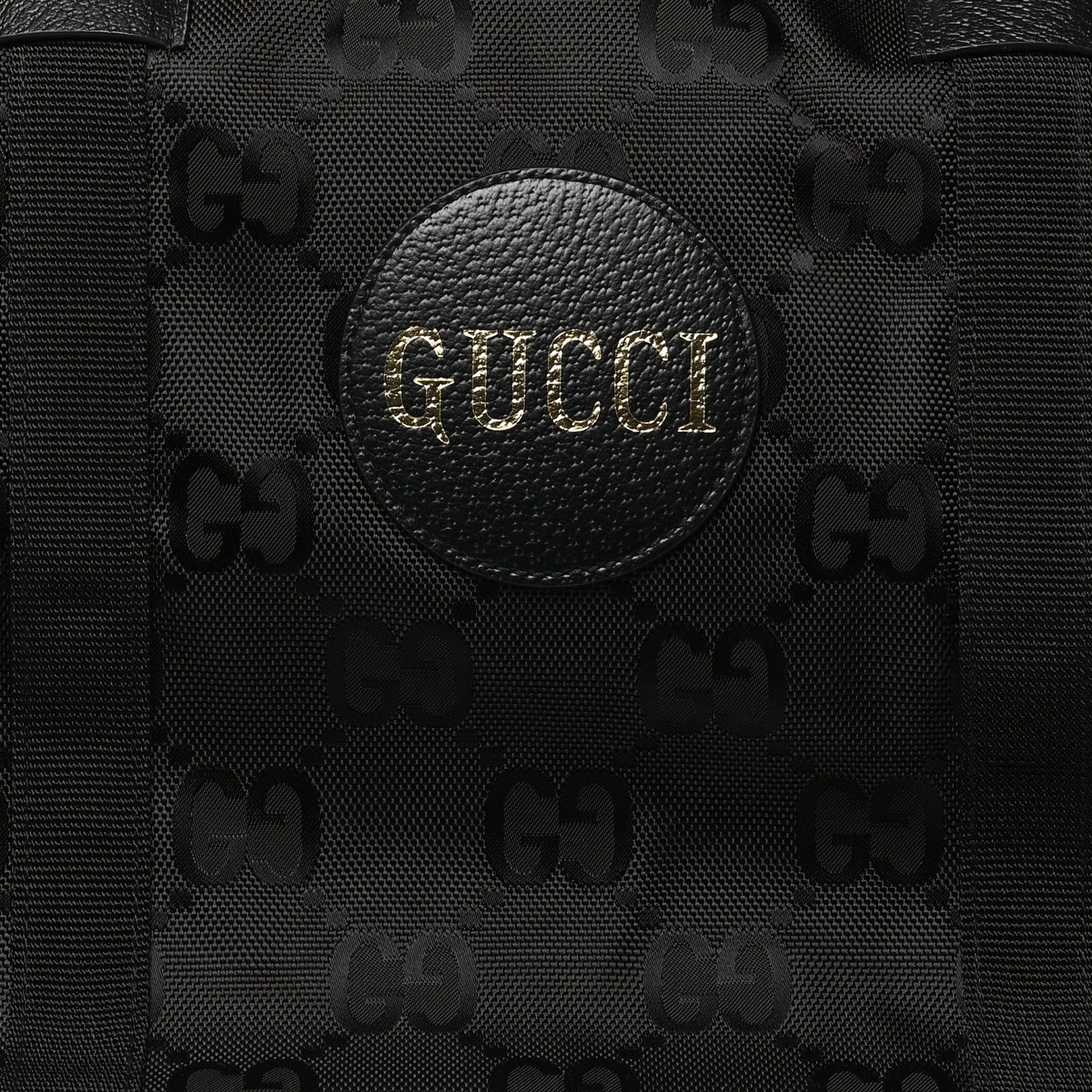 Econyl Nylon Monogram Off The Grid Rolling Duffle Bag Black