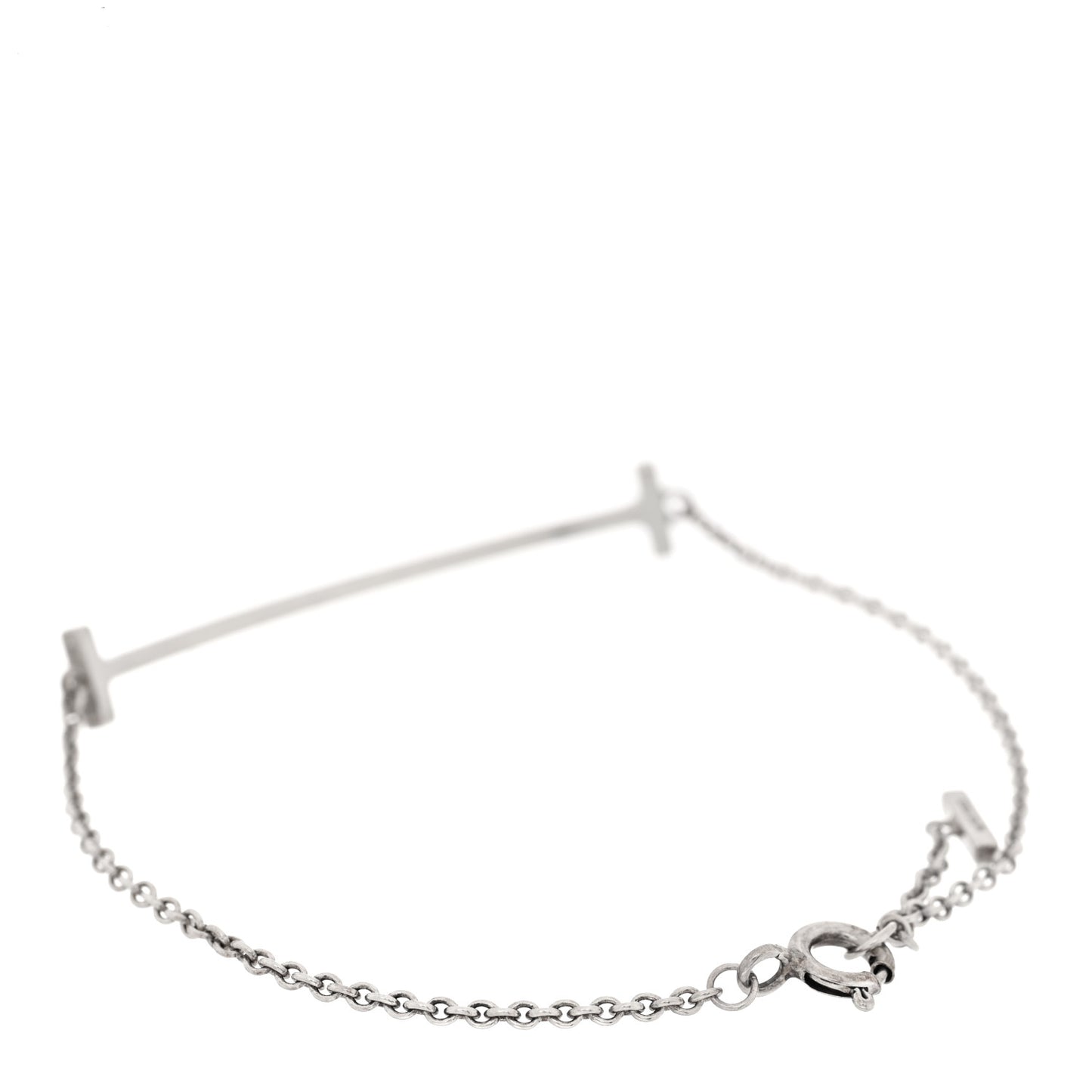 Sterling Silver T Smile Bracelet