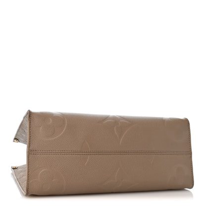 Louis Vuitton Empreinte Monogram Giant Onthego MM Tourterelle 4 of 12