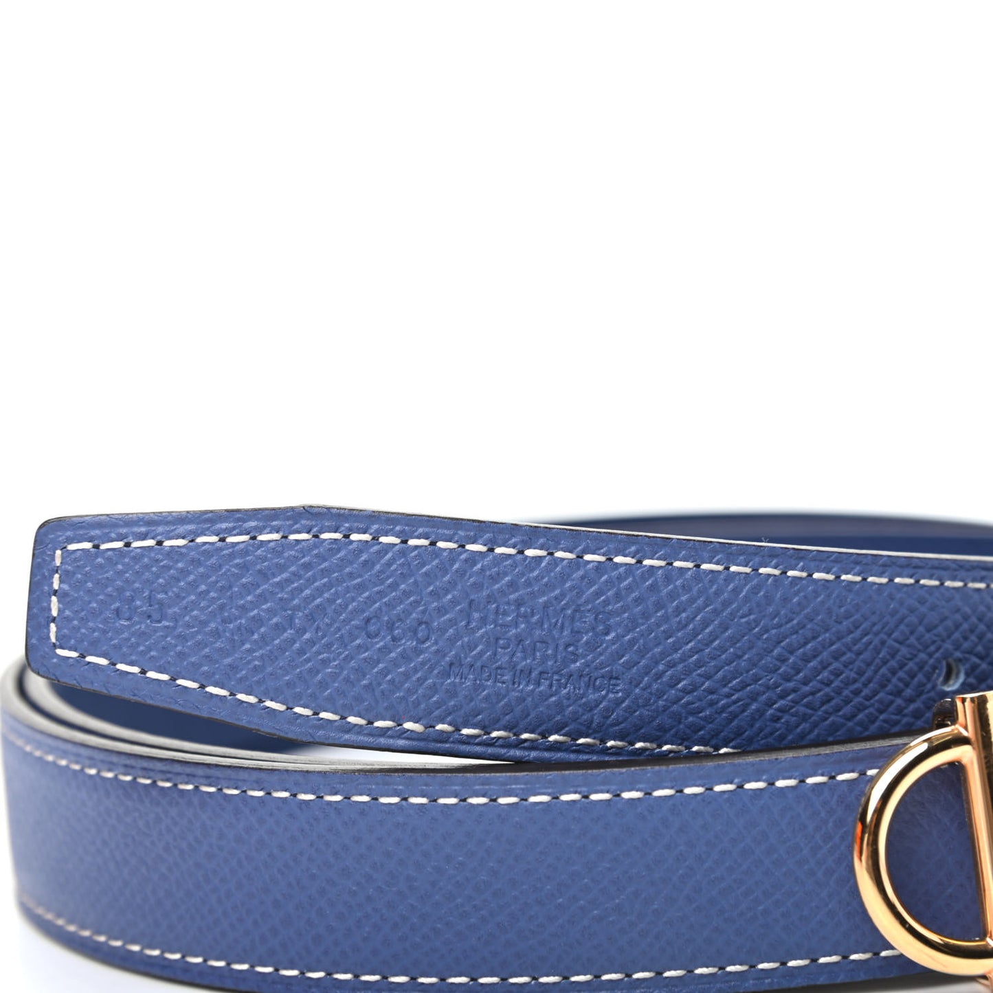 Epsom Swift 24mm Gamma Belt 85 Bleu Brighton Bleu Saphir