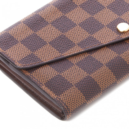 Louis Vuitton Damier Ebene Sarah Wallet NM 6 of 8