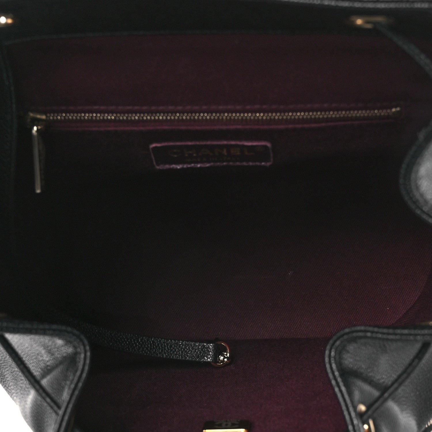Chanel Caviar Quilted Business Affinity Backpack Black 5 of 12