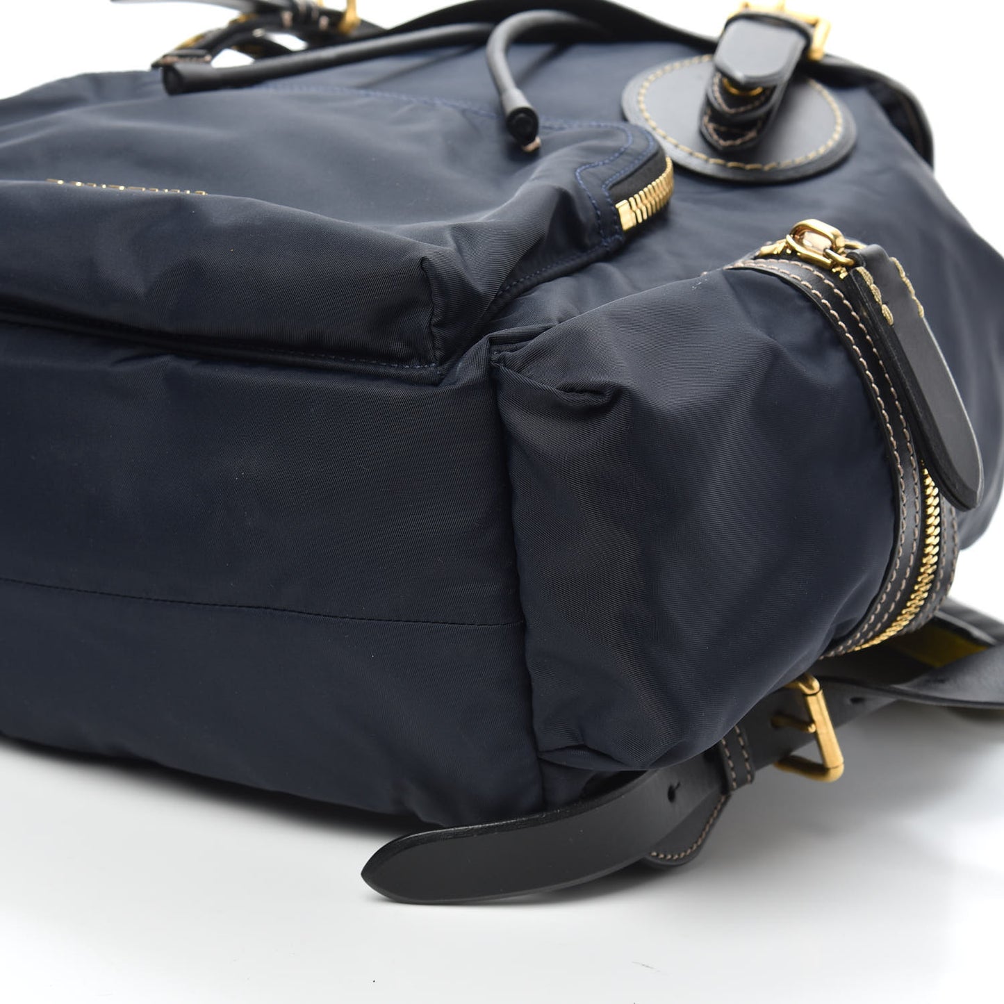Nylon Large Rucksack Backpack Blue
