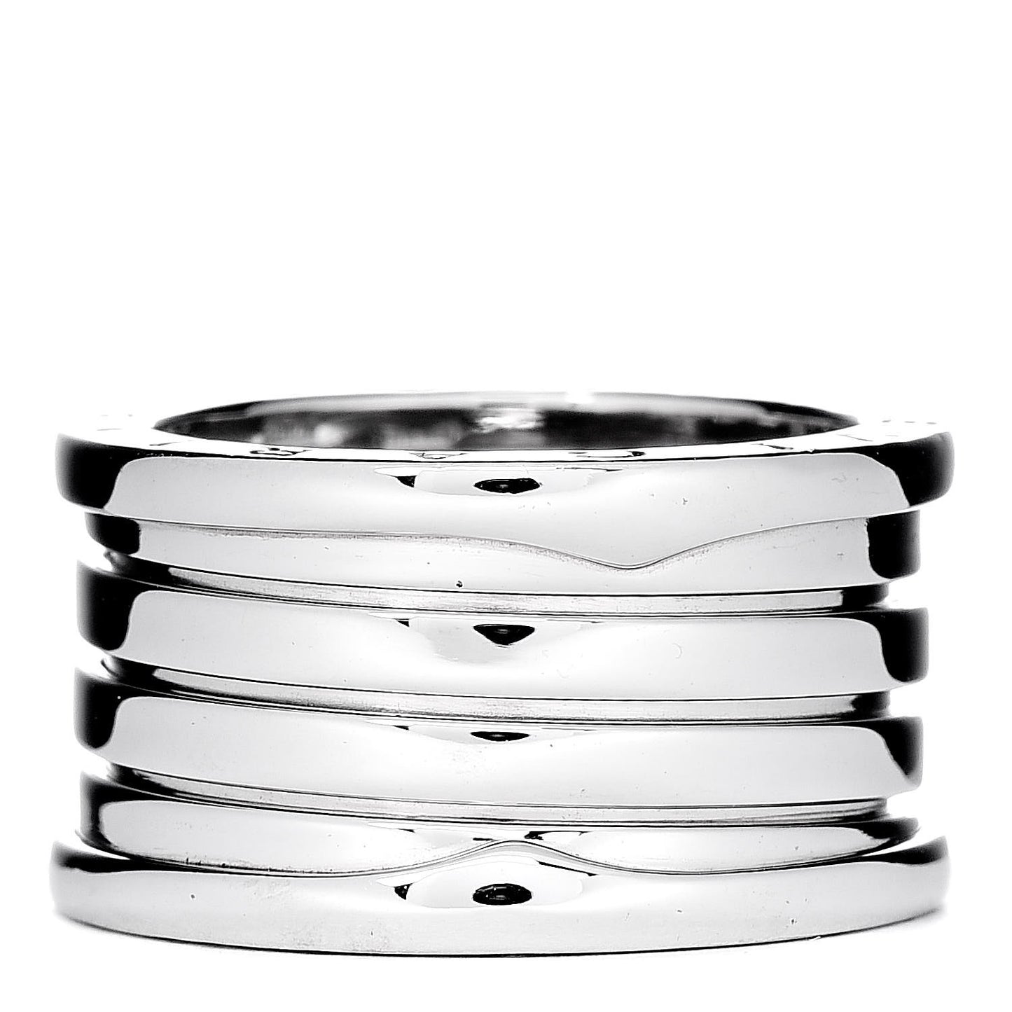 18K White Gold B.Zero1 5 Band Ring 56 7.5