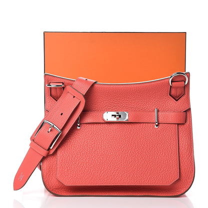 Hermes Taurillon Clemence Jypsiere 31 Rose Jaipur 11 of 11