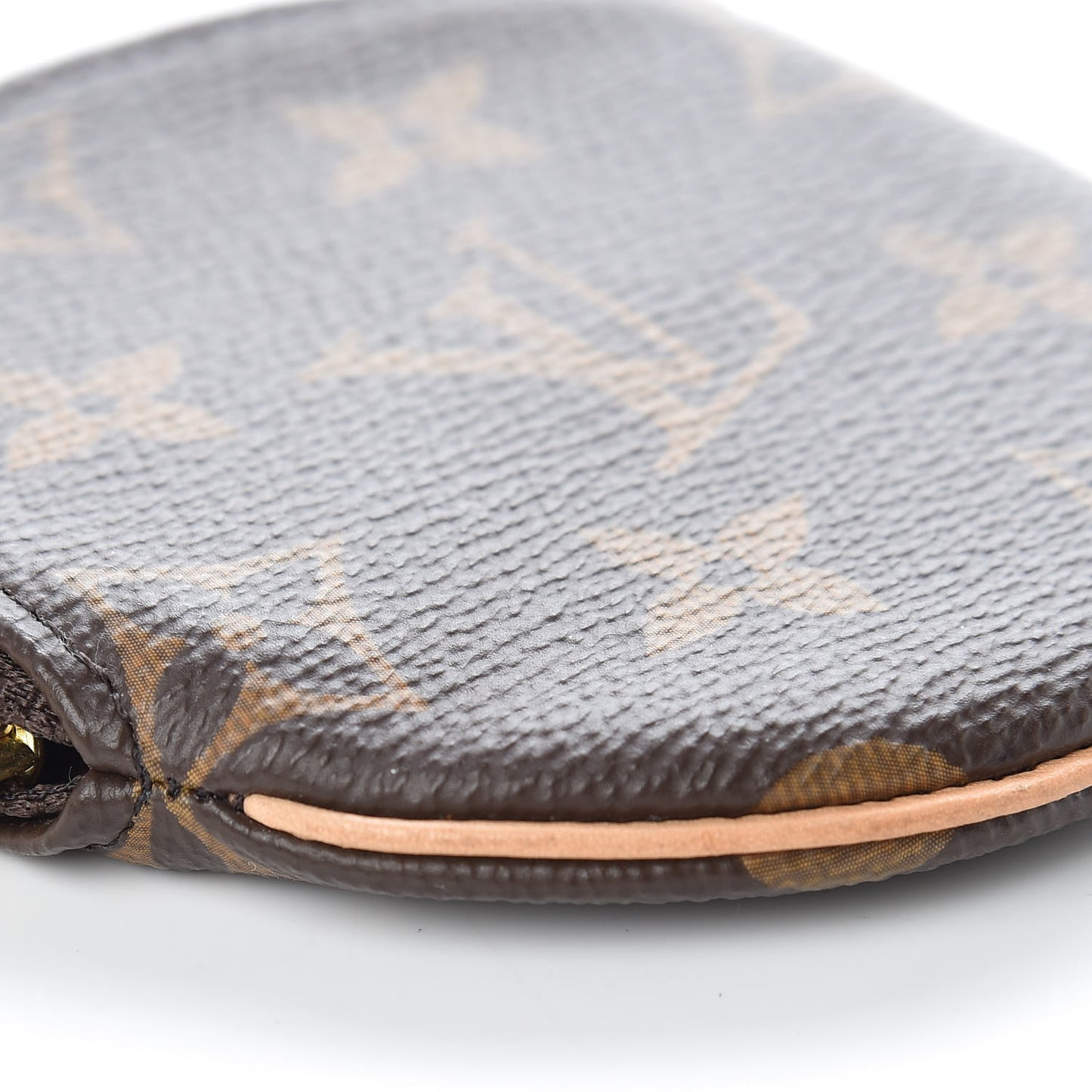 Monogram Round Coin Purse