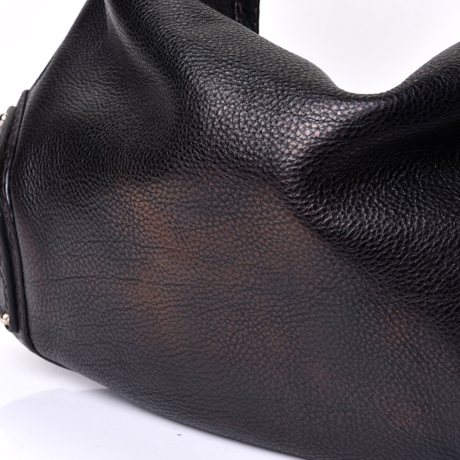 Gucci Calfskin Medium Indy Top Handle Hobo Black 5 of 6