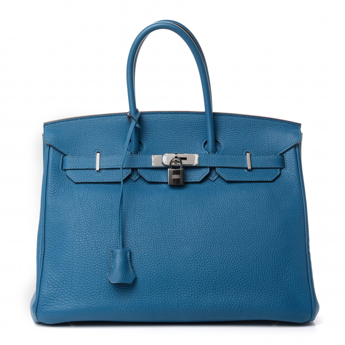 Togo Birkin 35 Bleu Azteque