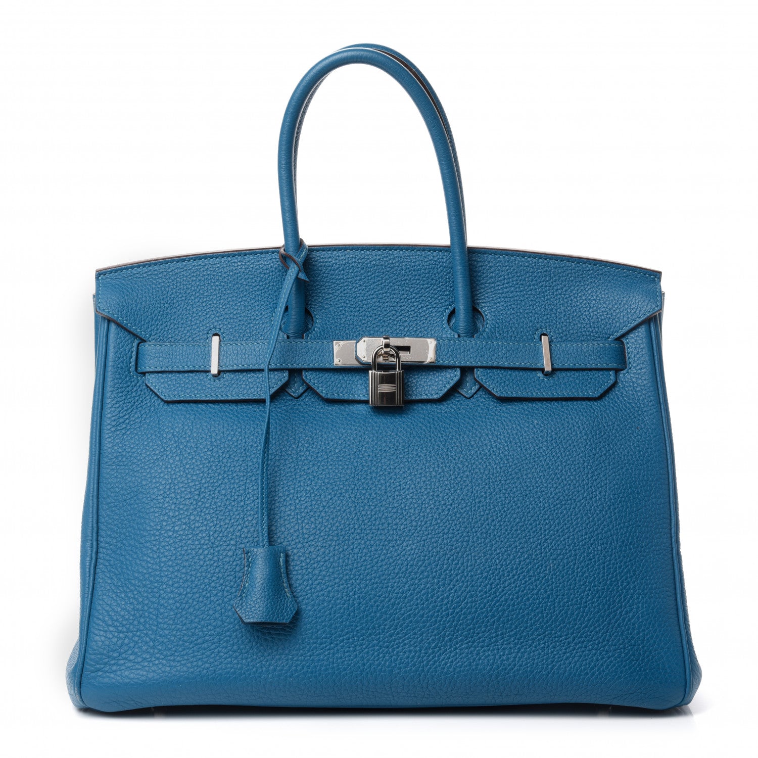 Hermes Togo Birkin 35 Bleu Azteque 1 of 17