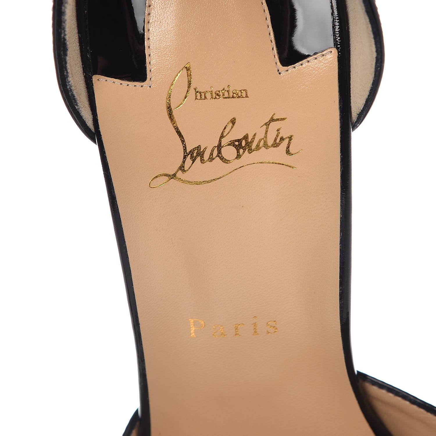 Christian Louboutin Patent Dollyla 100 Pumps 41.5 Black 6 of 8