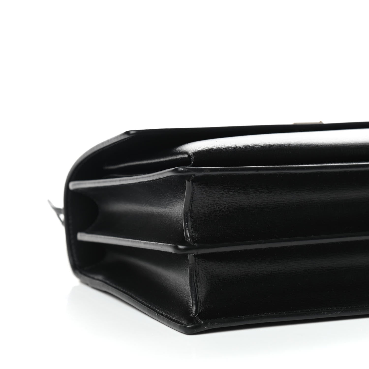Saint Laurent Calfskin Medium Monogram Sunset Black 8 of 10