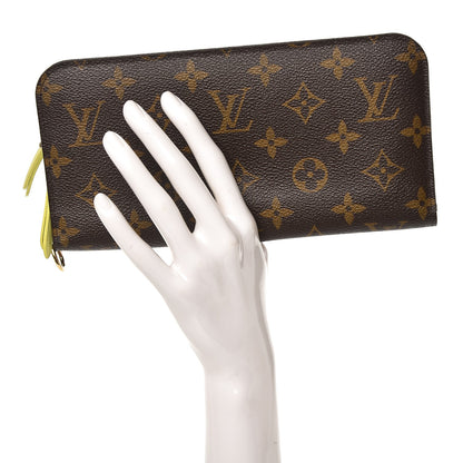 Louis Vuitton Monogram Fleuri Insolite Wallet Yellow 2 of 7