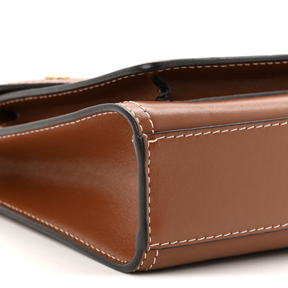 Burberry Smooth Calfskin Mini Pocket Bag Malt Brown 9 of 10