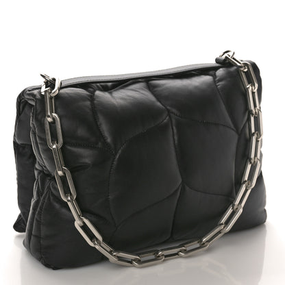 Mulberry Nappa Pillow Quilted Softie Bag Black 3 of 9