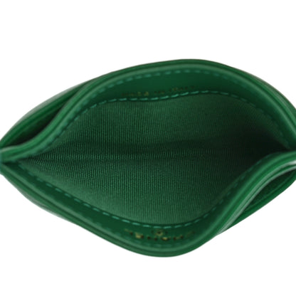Chanel Lambskin Quilted Chanel 19 Card Holder Green 5 of 11